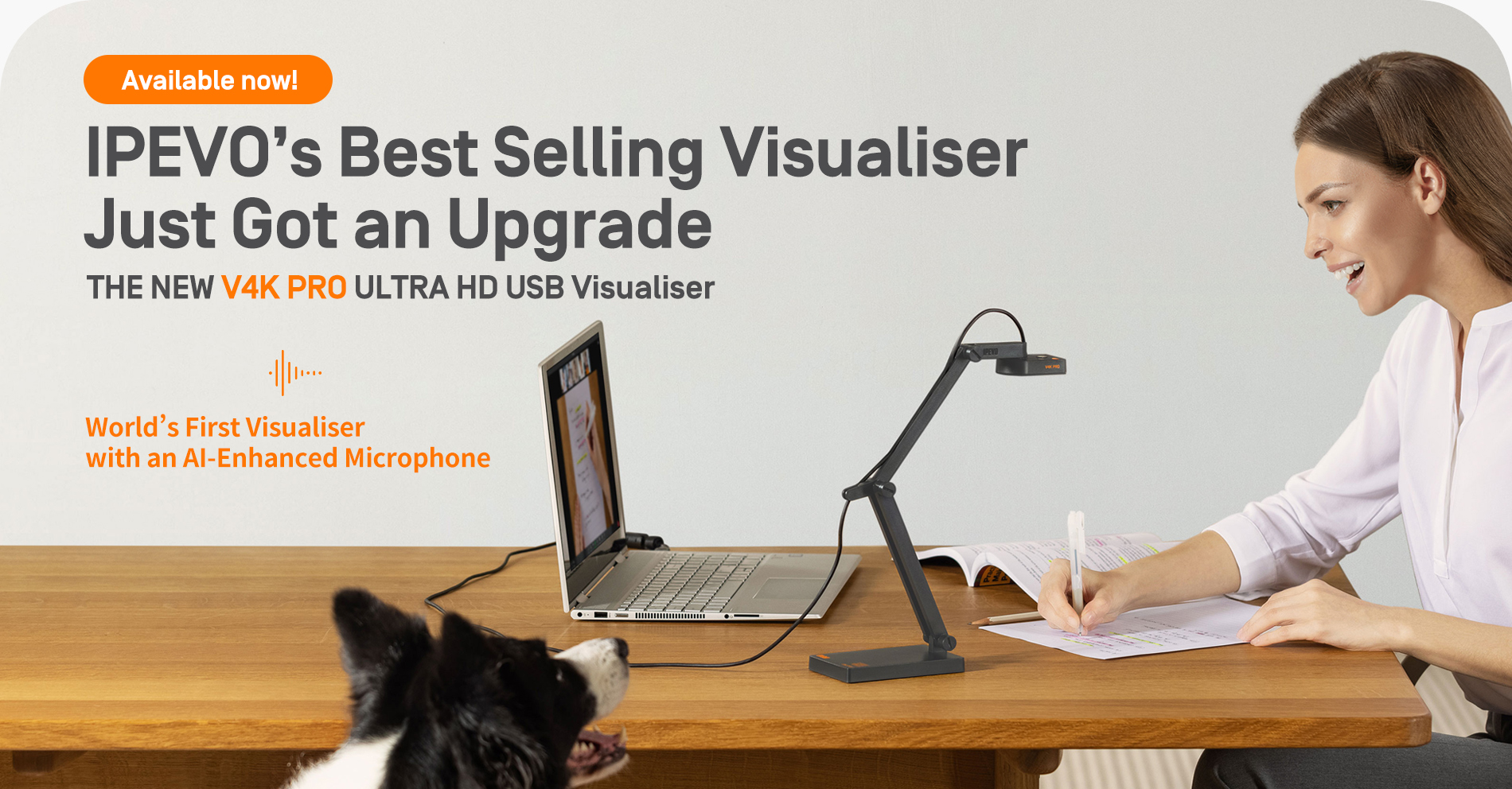 IPEVO’s Best Selling Visualiser Just Got an Upgrade.
											